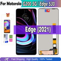 6.8"Original For Moto Edge S30 display Edge (2021) For Motorola Moto G200 5G LCD Display G200 Touch Screen Digitizer Assembly