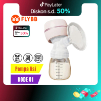 FLYBB Kode 01 dengan Kantong Asi Pompa ASI Elektrik Tanpa Kabel Otomatis Sepenuhnya Pompa ASI Portab
