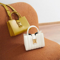 TAS CnK Ivy Panelled Metallic Buckle Handle & Sling Bag