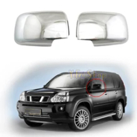 For Nissan Qashqai J12 2022 2023 Car Rearview Mirror Cover Rain Eyebrow  Frame Trims exterior car styling