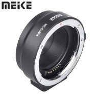 Meike MK-C-AF4 Auto Focus Lens Adapter Ring for Canon EF EF-S Lens to Canon EF-M Mount EOS M100 M50 M2 M3 M10 M6 M5 M50II M6II