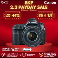 BKP Canon EOS 5D Mark IV Kit 24-105mm F/4 L II Wifi Kamera DSLR Black