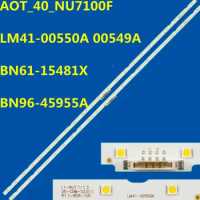 10PCS 435MM LED Strip 23lamps For AOT_40_NU7100F LM41-00550A 00549A UE40NU7100 UN40NU7100 UE40NU7120 UE40NU7170U UA40NU7300