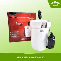SUNSUN HW 604B CANISTER AQUARIUM AQUASCAPE FILTER EXTERNAL HW604B