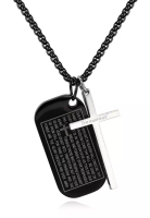 Trendyshop Men's Bible Necklace
