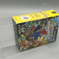 Transparent Box Protector For Nintendo GameCube/NGC/Mario Party 7 Collect Boxes TEP Storage Game Shell Clear Display Case