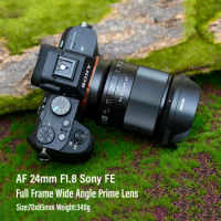 VILTROX 24mm 28mm 35mm 50mm 85mm F1.8 For Sony E Mount Camera Lens Auto Focus Full Frame Prime Large Aperture Portrait