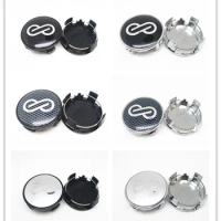 4pcs 62mm For ENKEI Wheel Center Cap Hubs Car Styling Emblem Badge Logo Auto Rims Cover Accessories