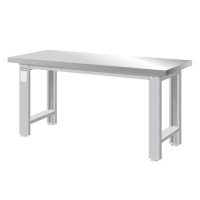 【天鋼 tanko】WA-67S 重量型工作桌 不鏽鋼 寬180cm(多功能桌 書桌 電腦桌 辦公桌 工業風桌子 工作桌)