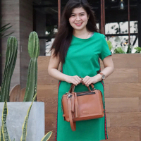 Lecari Veronika Sling Bag Leather Tas Wanita Selempang Kulit Asli