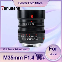 7artisans M35mm F1.4 Full Frame Lightweight Prime Lens for Leica M2 M5 M9 M240P MP M-E M-A