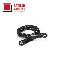 Artisan&Artist* ACAM-701 相機背帶 (1050mm) 黑色 x 白色