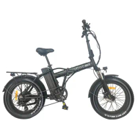 Manufacturer GOGOBEST GF300 1000W 20 Inch Electric Mountain bike Folding 7 Speed 48V 12.5Ah Fat Tyre Bike Off Road Snow Bicycle