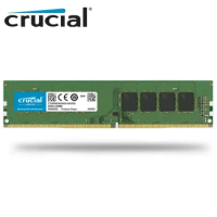 Crucial PC DDR4 RAM 8GB 16GB 32GB 2666MHz or 3200MHz UDIMM Desktop Memory Support PC4 Motherboard