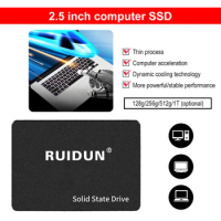 SATA3 2.5 inch SSD 128G 256G 512G 1T Solid State Drive Fast Read Write Fit For Notebook Computer Desktop PC Replacement Parts