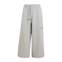 【adidas 愛迪達】W ALL SZN L PT 女 長褲 寬褲 運動長褲 休閒長褲 灰(IY6830)