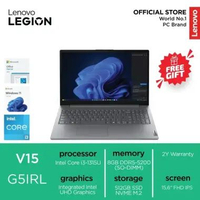 LENOVO V15 G5IRL 8NID [ INTEL I3-1315U/ 8GB/ 512GB /15,6" FHD IPS/ WIN11HOME/ OH] Luna Grey