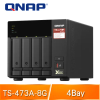 QNAP 威聯通 TS-473A-8G 4Bay NAS網路儲存伺服器