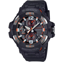 【CASIO 卡西歐】卡西歐G-SHOCK GRAVITYMASTER 飛行錶-黑(GR-B300-1A4 台灣公司貨)