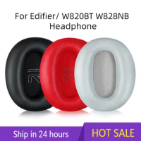 Replacement Ear Pad For Edifier/ W820BT W828NB Headphone Gamer Ear Cushion Ear Cups Ear Cover Earpads Headband Accessories
