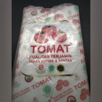 Plastik PE Merek Tomat / Plastik satu Kilo / Plastik 15 x 30 Cm