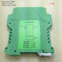 PT100 /0-200 °C, and Output: 4-20 mA ultra-thin intelligent temperature transmitter
