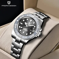 PAGANI DESIGN PD-1651 Luxury Men's Mechanical Watch 10Bar Sapphire Glass 40mm Men's Automatic Watches 100M Waterproof Clock