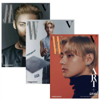พร้อมส่ง W Korea BTS V คิมแทฮยอง เกาหลี เดือนกันยายน 2023 สวัสดิการสด