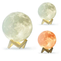 Lampu Bulan Galaxy LED 3D - Moon Lamp Galaxy - Lampu Hias Pajang