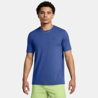 【UNDER ARMOUR】短袖上衣 男款 運動 VANISH ENERGY 藍 1383973-432