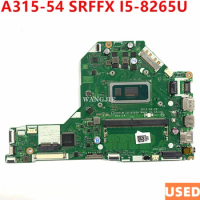 Used For ACER Aspire 3 A315-54 Laptop Motherboard DDR4 SRFFX I5-8265U CPU +4G RAM NBHEF11002 EH7LW LA-H792P Mainboard