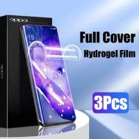 3PCS Hydrogel Protector For OPPO Find X5 Pro X3 X2 Screen Film Soft (Not Glass) Gel Protector For Oppo FindX5 X5Pro FindX3 X3Pro