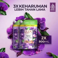 Lux Botanicals Magical Orchid with Vitamin C Essence Sabun Mandi Cair Refill 800 mL Twin Pack [2 Pcs