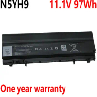 11.1V 97Wh N5YH9 Laptop Battery For Dell Latitude E5540 E5440 WGCW6 CXF66 VJXMC 0M7T5F 0K8HC 1N9C0 7W6K0 F49WX NVWGM