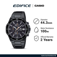 Edifice Jam Tangan Pria Analog EFV-640DC-1AVUDF Original