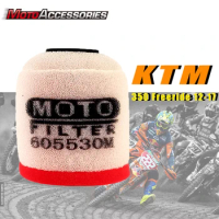 KTM 350 Motorcycle Air Filter Motocross Scooter Air Pods Cleaner For KTM 350 Freeride 2012-2017 Foam Oil Filter Cleaner