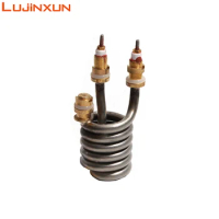 LUJINXUN 3KW Instant Hot Water Heater Parts Stainless Steel Heating Tube Electric Faucet Heating Element 220V Type D/E/F