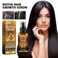 Fast Hair Growth Product Anti Hair Loss Castor Oil Serum Spray Prevent Baldness Treatment Scalp Beard Beauty Hair Care Men Women
