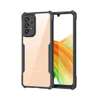 【XUNDD 訊迪】三星 Samsung Galaxy A33 5G 軍事防摔 鏡頭全包覆 清透保護手機殼-夜幕黑
