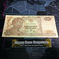 Koleksi 10 Rupiah Sudirman Tahun 1968 Gress Baru Mulus