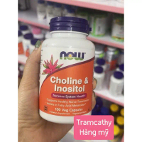 [Sale đặc biệt] Now Choline & Inositol - Viên Uống Hỗ Trợ Chức Năng Não, Gan, Tim Mạch Và Hệ Thần Ki