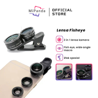 Mobile Phone Zoom Lens Lensa Camera HP Smartphone 3 in 1 Fisheye Macro Wide Angle 0.63X Camera HP De