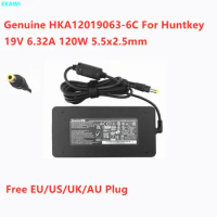Genuine Huntkey HKA12019063-6C 19V 6.32A 120W 120.08W ADP-120RH D AC Adapter For Intel NUC10 NUC11 Laptop Power Supply Charger
