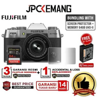 JPC KEMANG Fujifilm XT50 kit 15-45mm Mirrorless Camera Fuji X-T50 XT 50 kit 15-45 mm GARANSI RESMI +