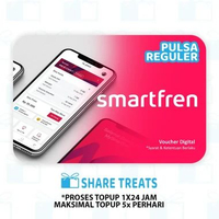 Smartfren Pulsa Reguler by ShareTreats Rp 20.000