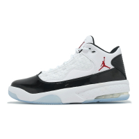Nike 籃球鞋 Jordan Max Aura 2 男鞋 白 黑 漆皮 喬丹 氣墊 緩震 運動鞋 CK6636-102