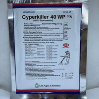 Cyperkiller 40 WP 30 Gram Original Pembasmi Kutu Walet Hama Gudang Insektisida Bubuk Kandang Ternak