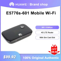 Unlocked Huawei E5776s-601 Mobile Wi-Fi Router Mifi 150Mbps Modem 4G Wifi Sim Card Portable Mini Outdoor Hotspot Broadband