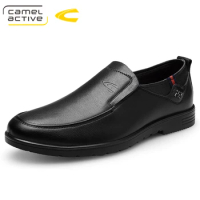 Camel Active 2019 New Men Shoes luxury Brand Genuine Leather Casual Driving Oxfords Shoes Men Loafers Moccasins Shoes Men Flats