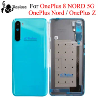 NEW 6.44" For OnePlus Nord / OnePlus 8 NORD 5G / OnePlus Z Back Battery Cover Door Housing Case Rear Replacement Parts